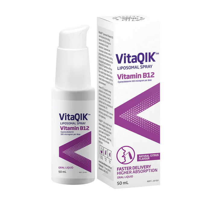 Henry Blooms VitaQIK Liposomal Spray Vitamin B12 50ml