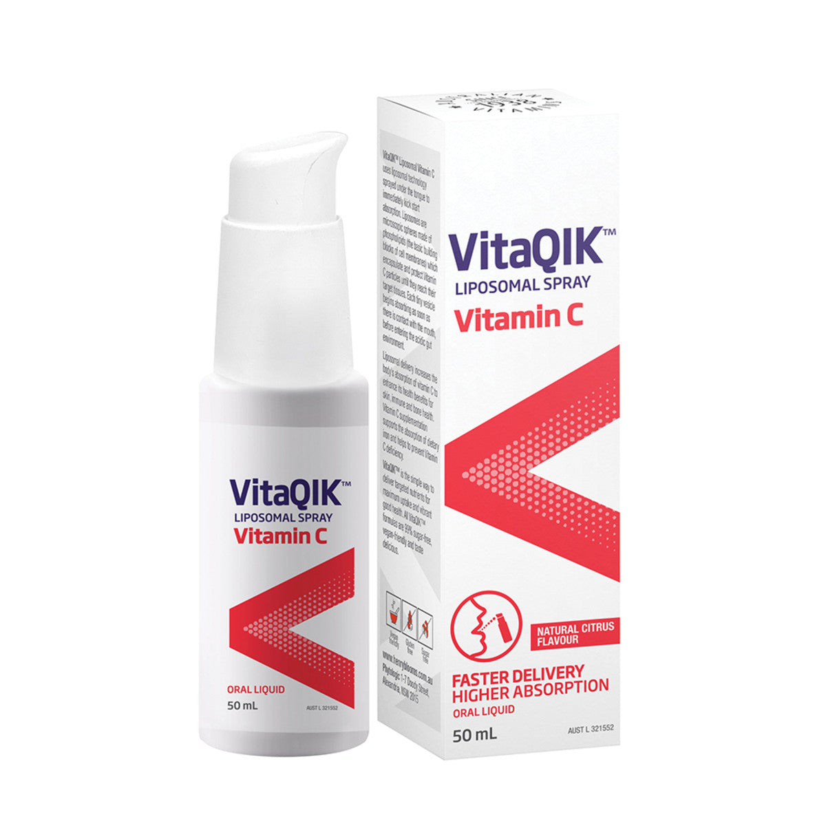 Henry Blooms VitaQIK Liposomal Spray Vitamin C 50ml