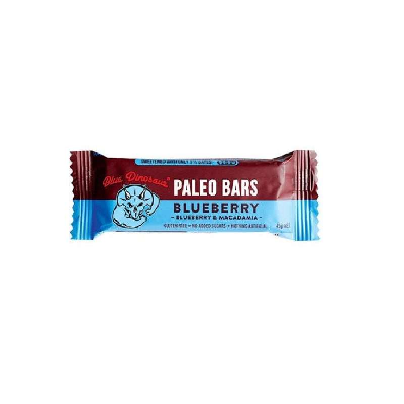 Blue Dinosaur Paleo Bar Blueberry 45g