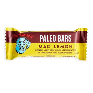 Blue Dinosaur Paleo Bar Mac Lemon 45g