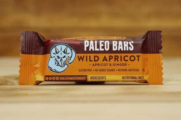 Blue Dinosaur Paleo Bar Wild Apricot 45g