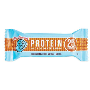 Pack OF 12 Blue Dinosaur Protein Bar Chocolate 60g