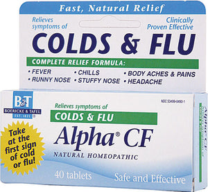 Boericke & Tafel Alpha CF, 40 Tablets