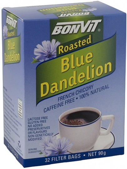 Bonvit Blue Dandelion Chicory 32 Filter Bags