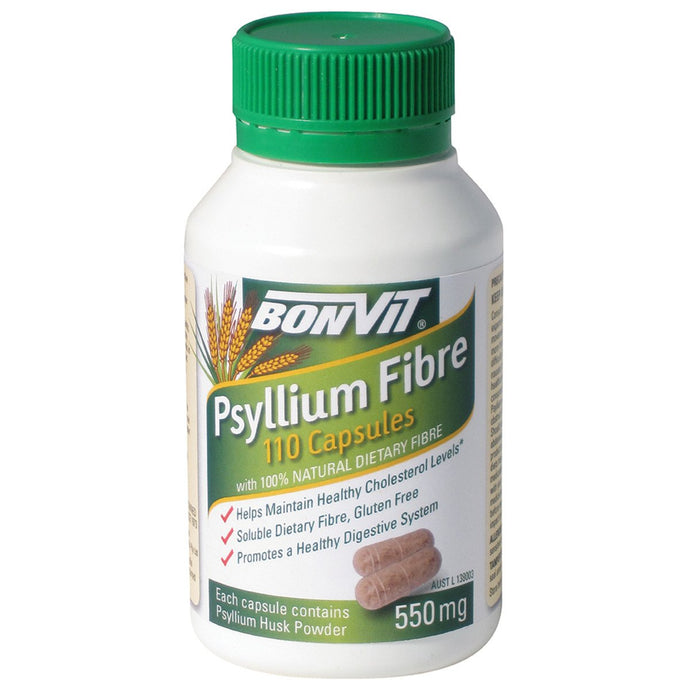 Bonvit, Psyllium Fibre, 550Mg, 110 Capsules