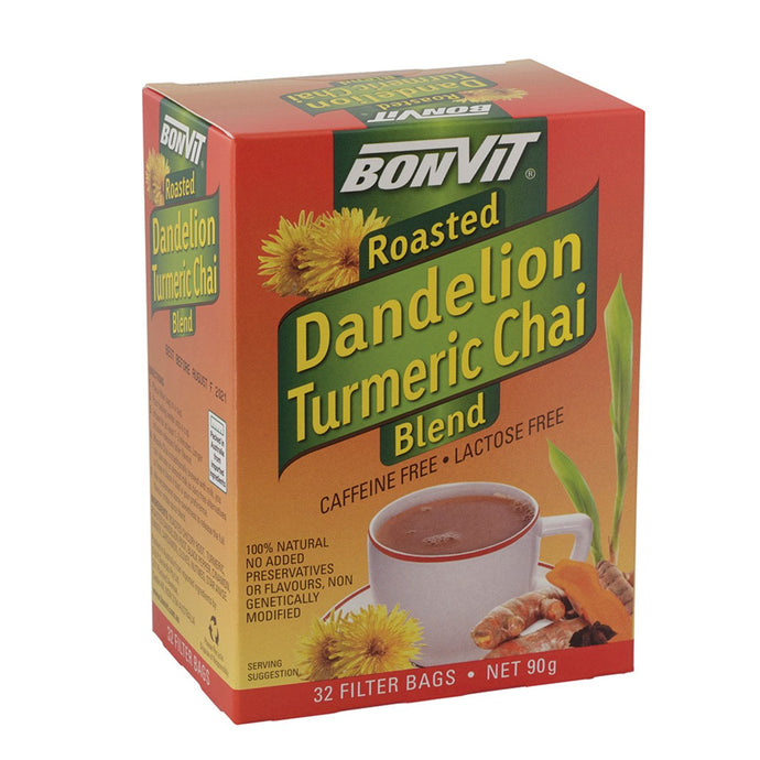 Bonvit Roasted Dandelion Turmeric Chai Blend x 32 Filter Bags