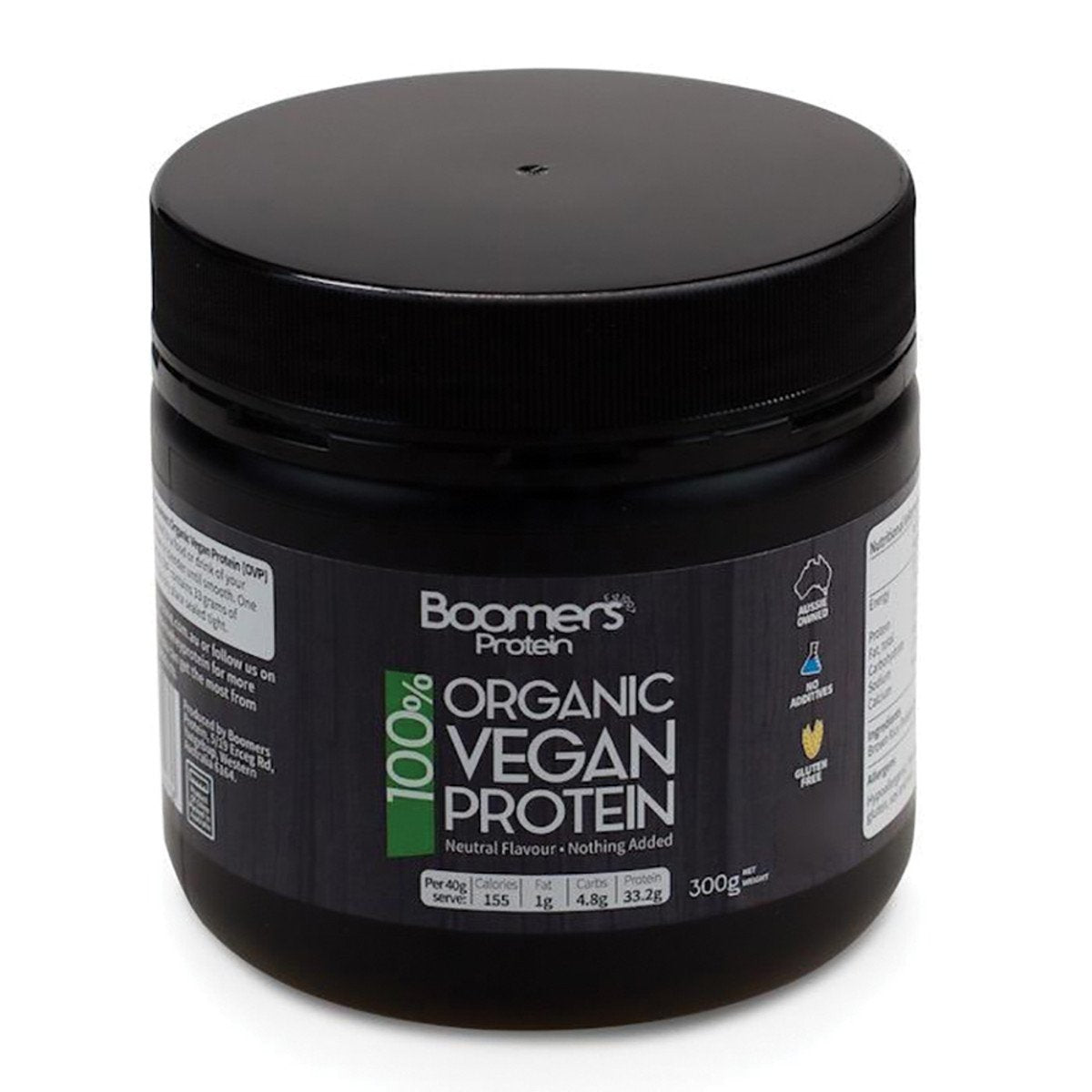 Boomers 100% Organic Vegan Protein 300g