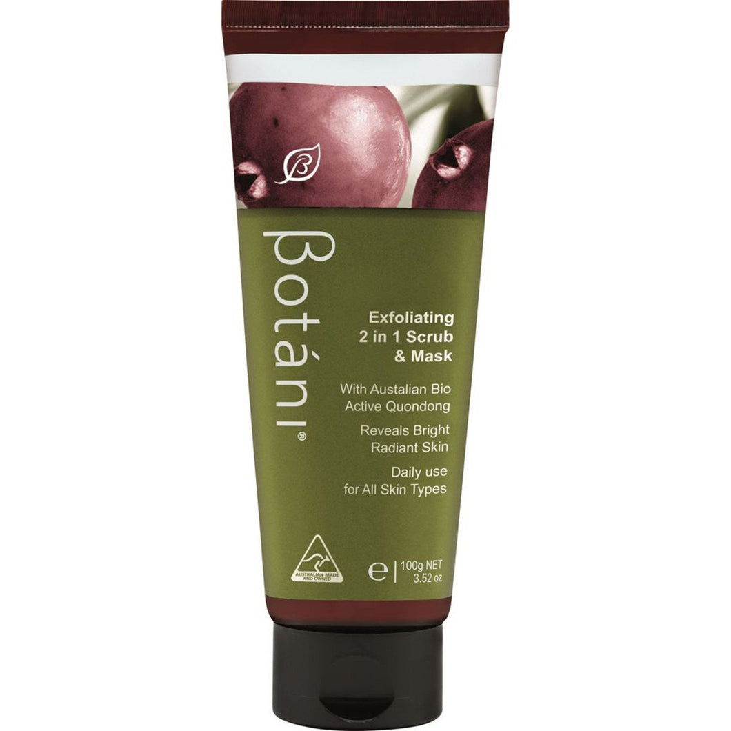 Botani Exfoliating 2 In 1 Scrub & Mask 100g