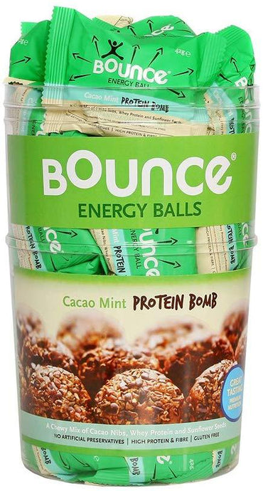 Bounce Energy Balls Cacao Mint Protein Bomb 42g x12 Display