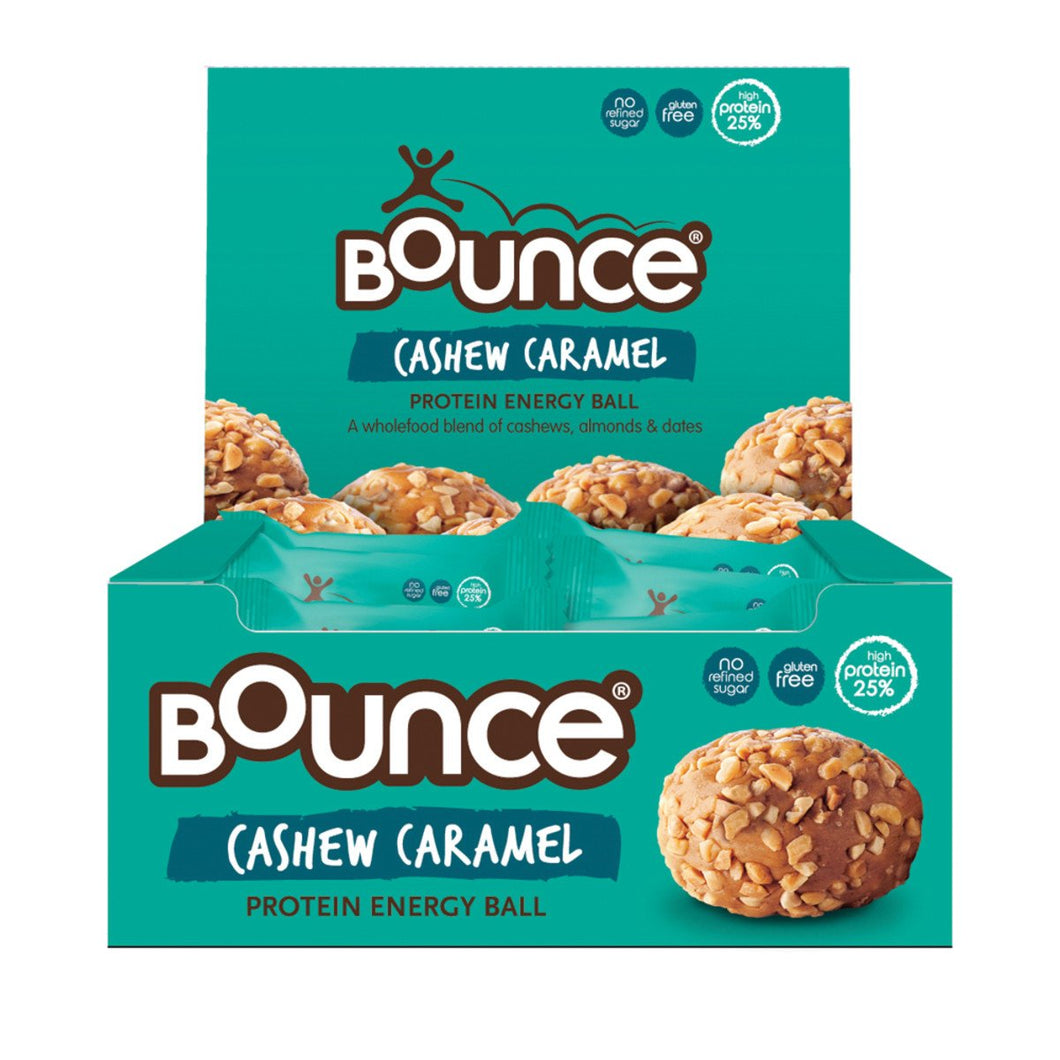 Bounce Energy Balls Cashew Caramel 40g x12 Display