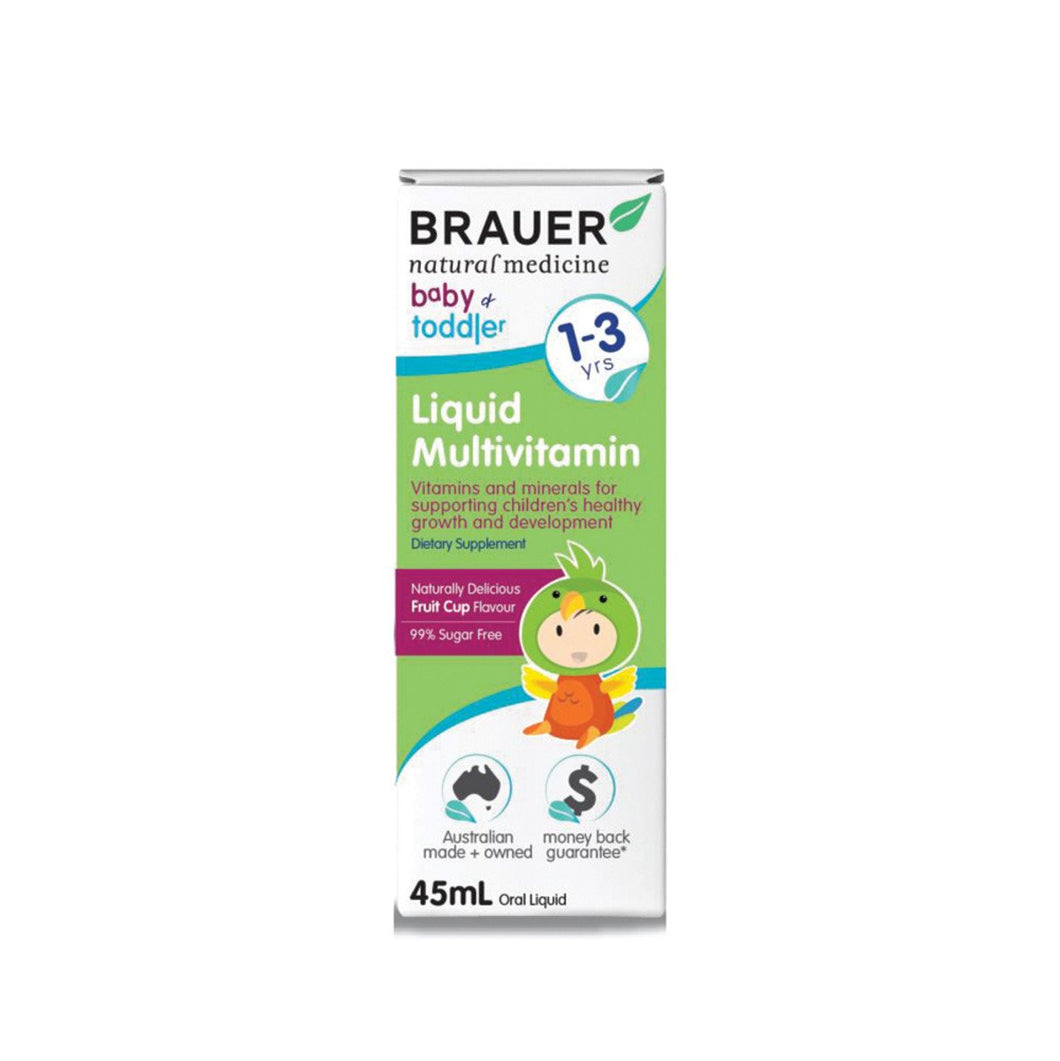 Brauer Baby And Toddler Multivitamin Liquid 45ml