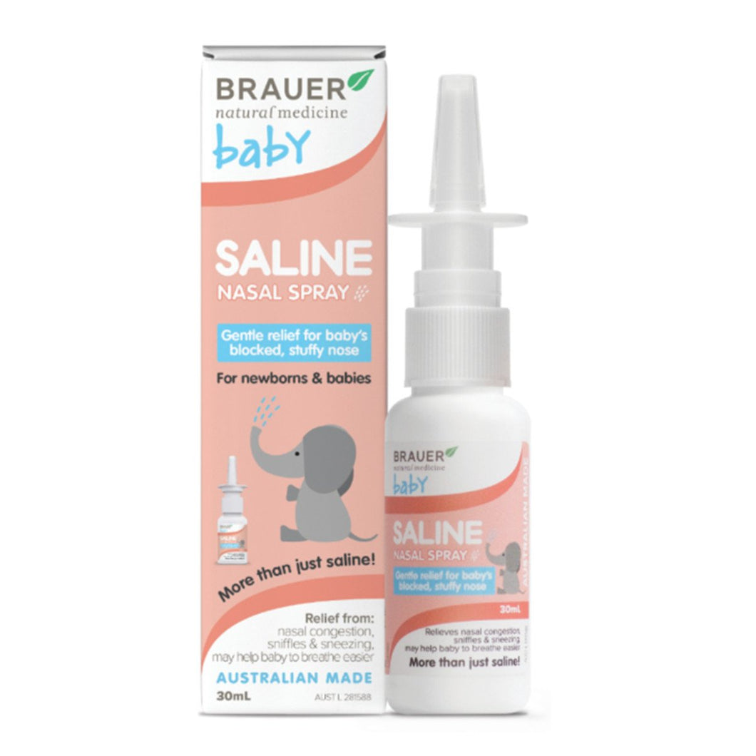 Brauer Baby Saline Nasal Spray 30ml