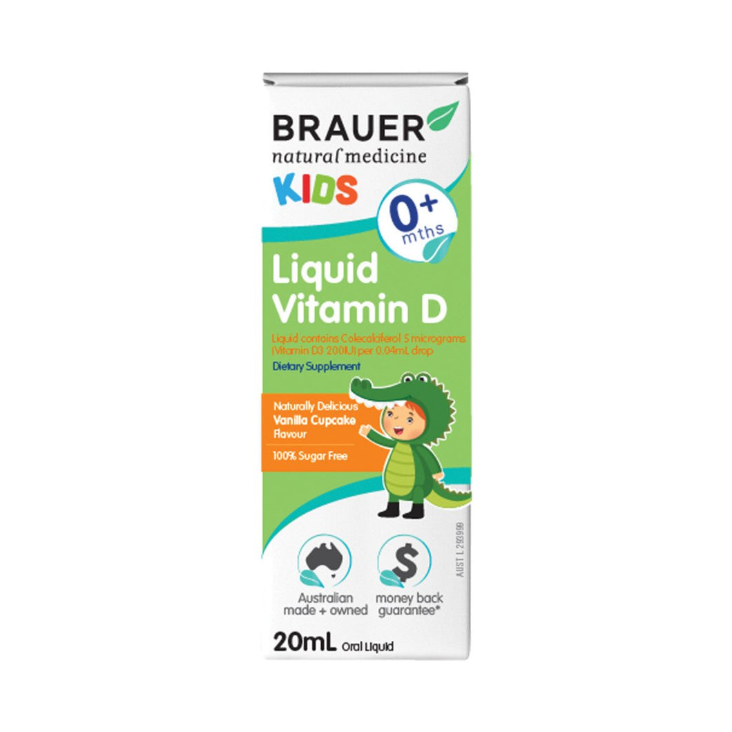 Brauer Kids Vitamin D Liquid 20ml