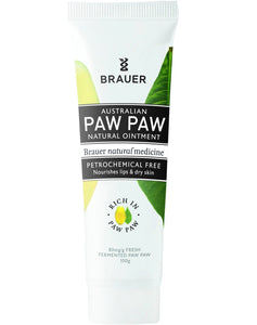 Brauer Paw Paw Natural Ointment 100g Tube