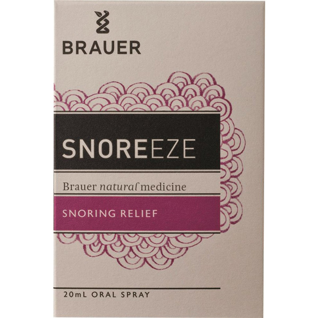 Brauer Snoreeze Snoring Relief Oral Spray 20ml