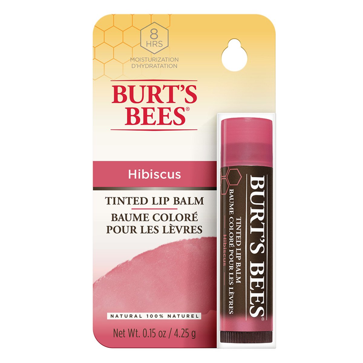 Burt'S Bees Lip Balm Tinted Hibiscus 4.25g