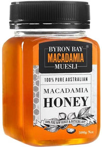 Byron Bay Macadamia Muesli Macadamia Honey Raw 500g