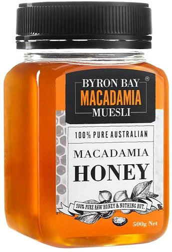 Byron Bay Macadamia Muesli Macadamia Honey Raw 500g