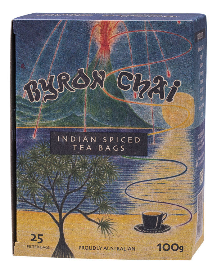 Byron Chai Indian Spiced Tea 25s Teabags 100G