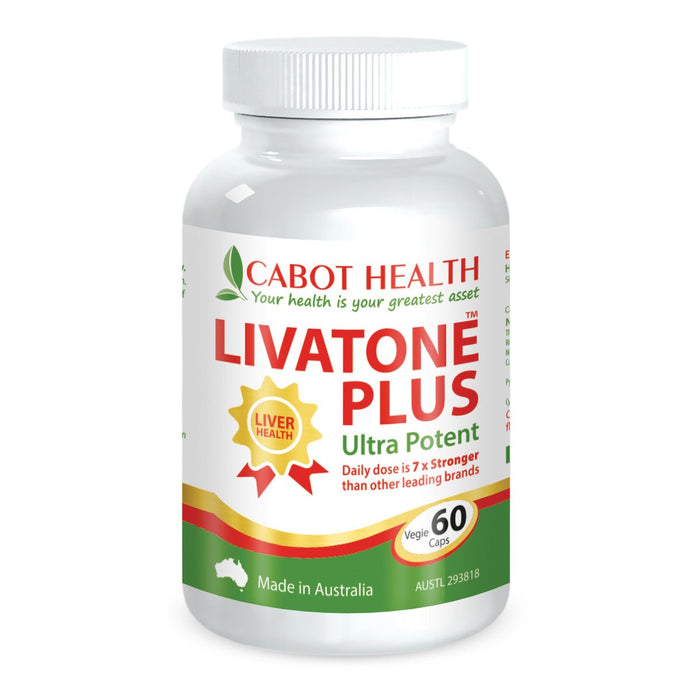 Cabot Health Livatone Plus 60 Capsules