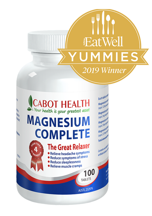 Cabot Health Magnesium Complete 100 Tablets