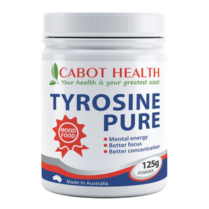 Cabot Health Tyrosine Pure Powder 125g