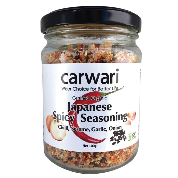 Carwari Organic Japanese Spicy Seasoning 100g