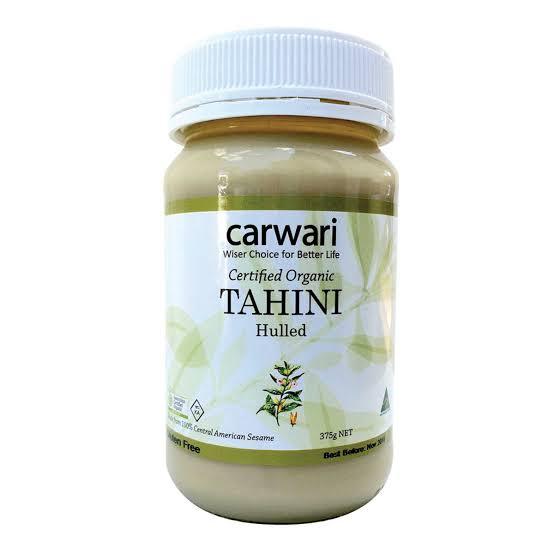 Carwari Organic Tahini Hulled 375g