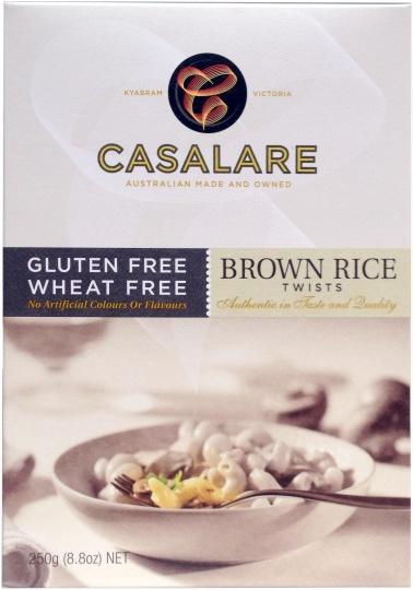 Casalare Brown Rice Twists 250g