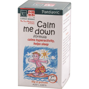 Cathay Herbal Paediatric Calm Me Down Formula 50g