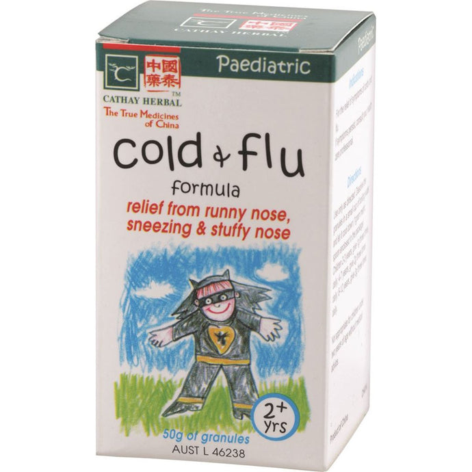 Cathay Herbal Paediatric Colds & Flu Formula 50g