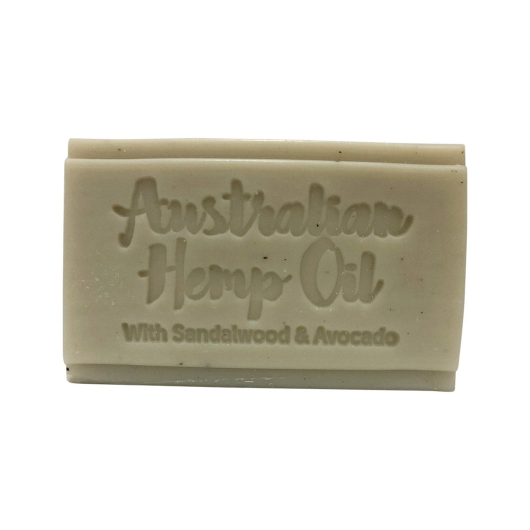 Clover Fields Nature'S Gifts Australian Hemp Oil With Sandalwood & Avocado Soap 150g