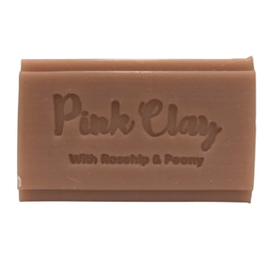 Clover Fields Nature'S Gifts Pink Clay With Rosehip & Peony Soap 150g