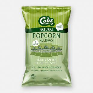 Cobs Popcorn Multipack Sweet&Salted 5 x 13g (1 Carton x 10)