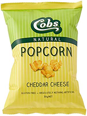 Cobs Popcorn Natural Cheddar Cheese 30g