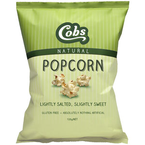Cobs Popcorn Natural Salted & Sweet 120g (1 Carton x 12)