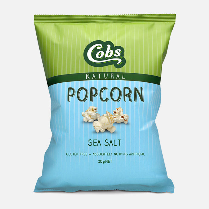 Cobs Popcorn Natural Sea Salt 20g