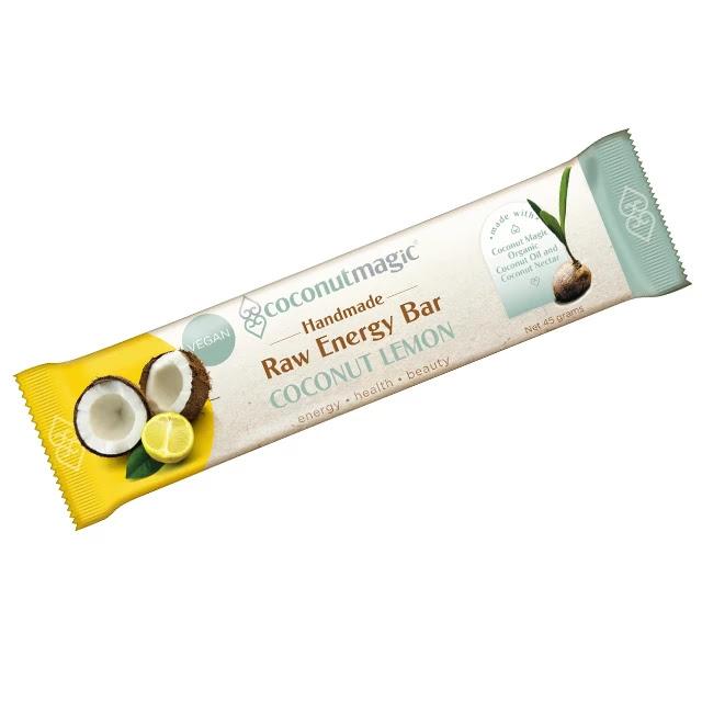 Coconut Magic Coconut Lemon Raw Energy Bar 45g