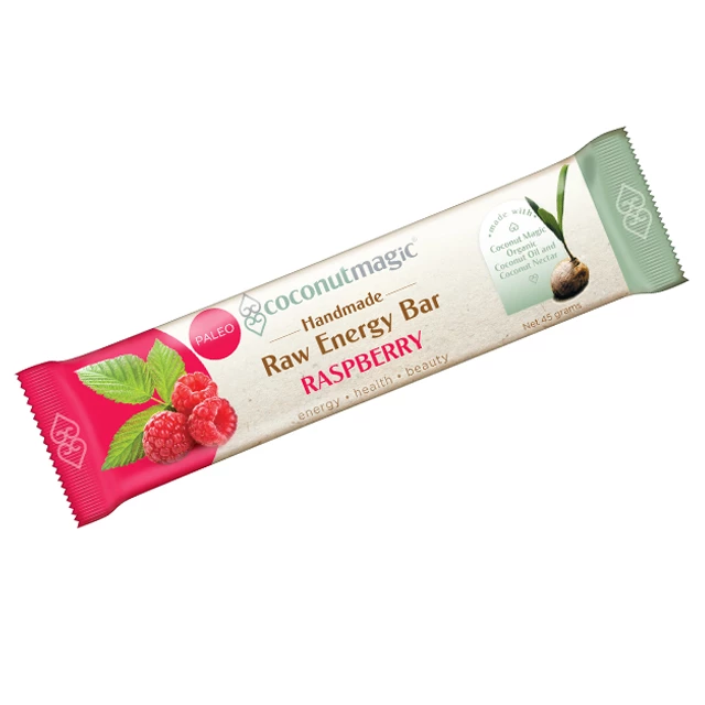 Coconut Magic Raspberry Raw Energy Bar 45g