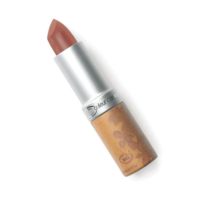 Couleur Caramel Glossy Chocolate Brown Pearly Lipstick (211)