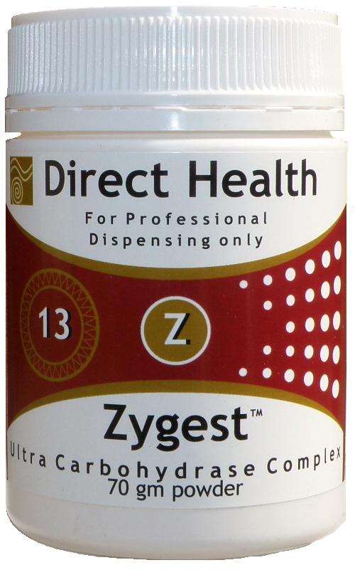 Direct Health Zygest Ultra Carbohydrase Comp 70g