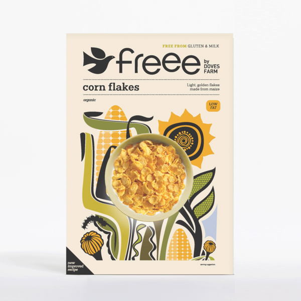 Doves Farm Org Corn Flakes GF 325g