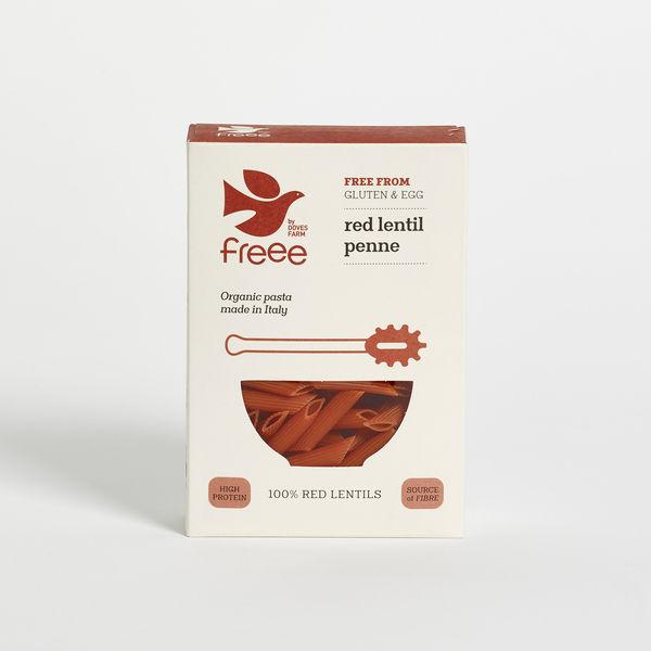 Doves Farm Red Lentil Penne Org GF 250g