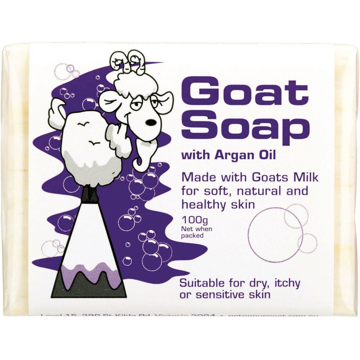 Dpp Goat Soap Argan Oil 100g