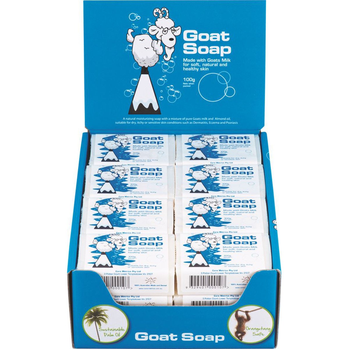 Dpp Goat Soap Original 100gx24 Display
