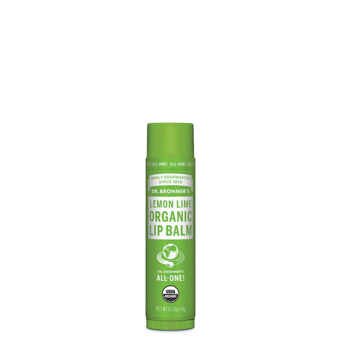 Dr.Bronner'S Organic Lip Balm Lemon Lime 4g