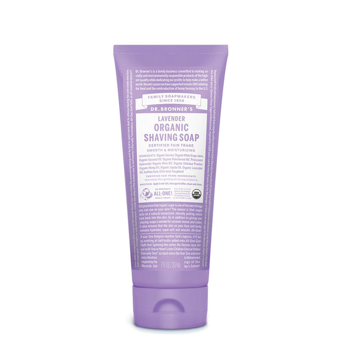 Dr.Bronner'S Organic Shaving Soap Lavender 207ml