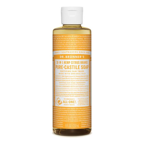 Dr.Bronner'S Pure-Castile Soap Liquid (Hemp 18-In-1) Citrus 237ml