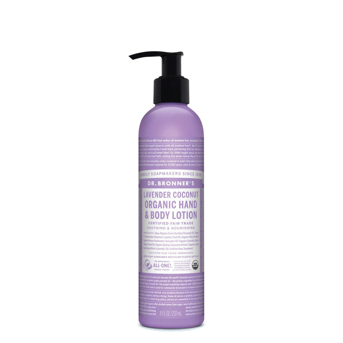 Dr.Bronner'S Org Hand & Body Lotion Orange Lavender 237ml