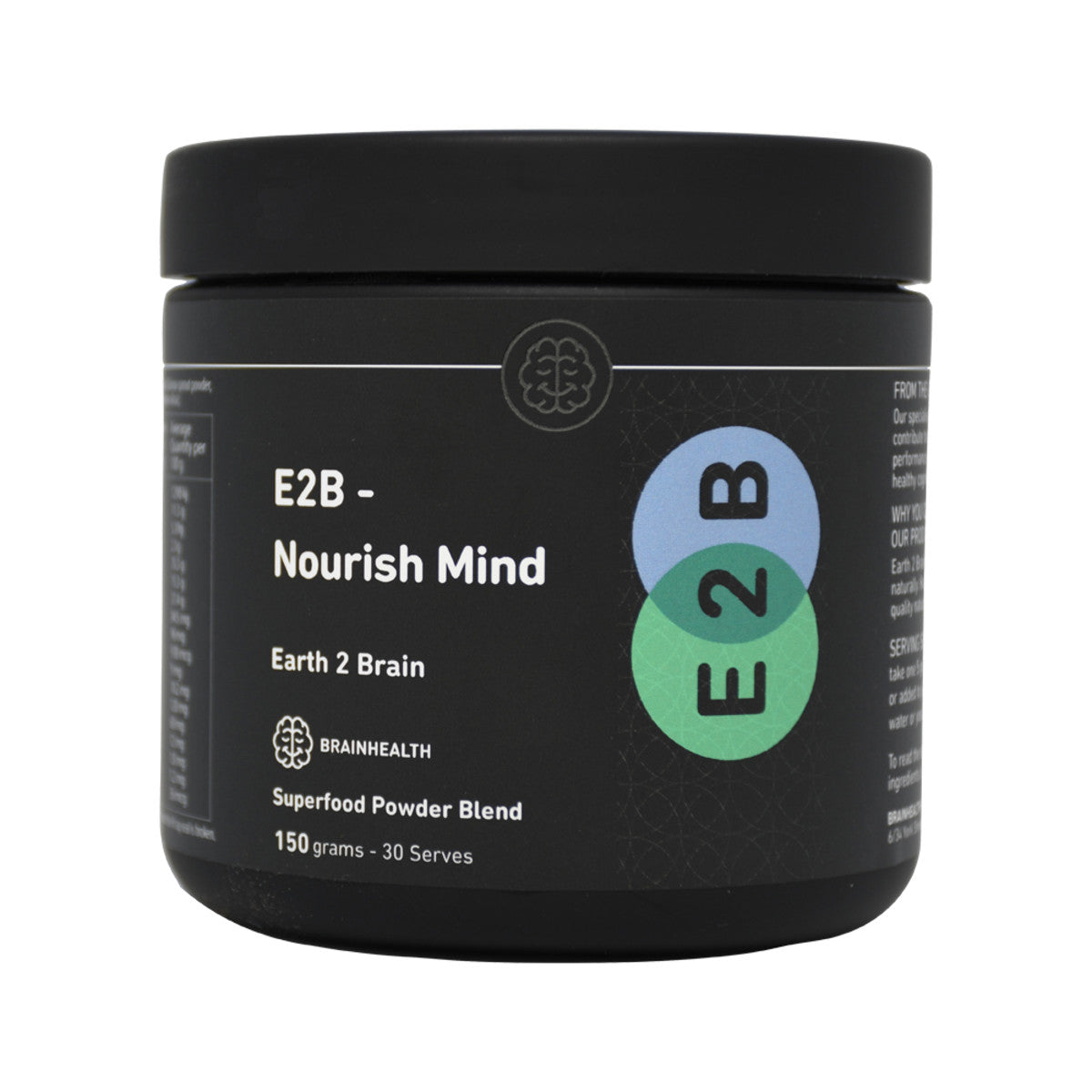Earth 2 Brain (E2B) Nourish Mind 150g